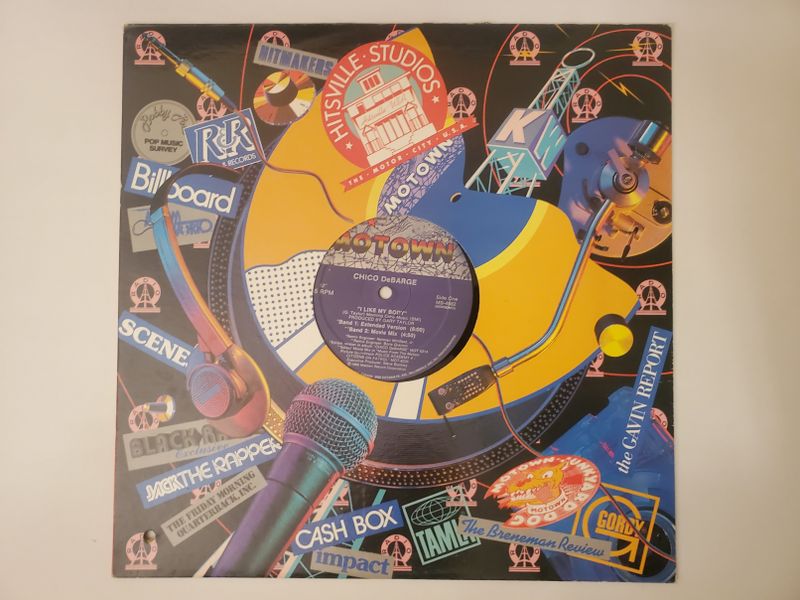 Chico DeBarge I Like My Body vinyl record